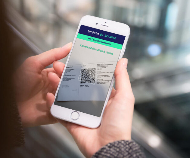 Infocom QR Scanner Smartphone